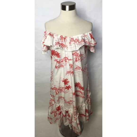 white hawaiian dress